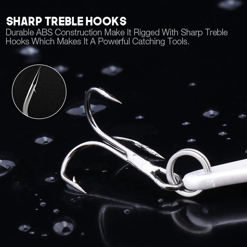 Metal Spinner Spoon Lure Set with Jig Baits