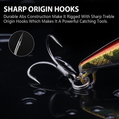 Deep Diving Japanese Minnow Crank Lure