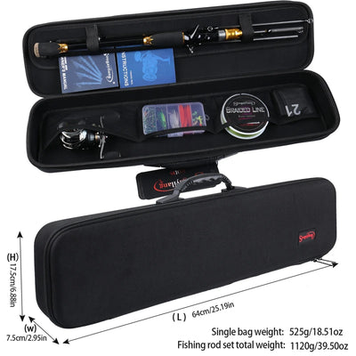 M Power Casting Rod Kit with Line and Lures