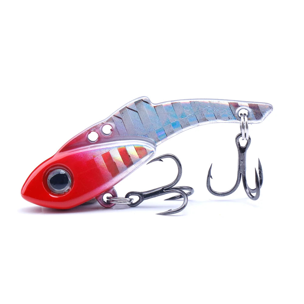 Metal VIB Spoon Jig Lure for Bass and Winter Fishing