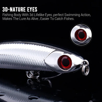 Sinking Pencil Wobbler Lure for Trout and Bass