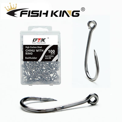 Carbon Steel Jig and Crank Hooks for Bass and Carp