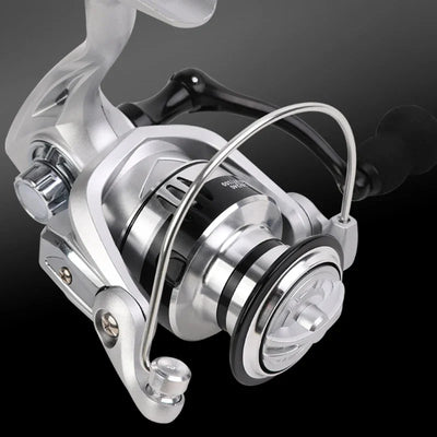 High Drag Saltwater Spinning Reel with Metal Handle
