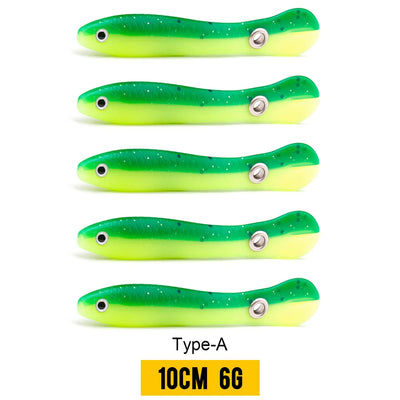Soft Bionic Loach Lures with 3D Eyes