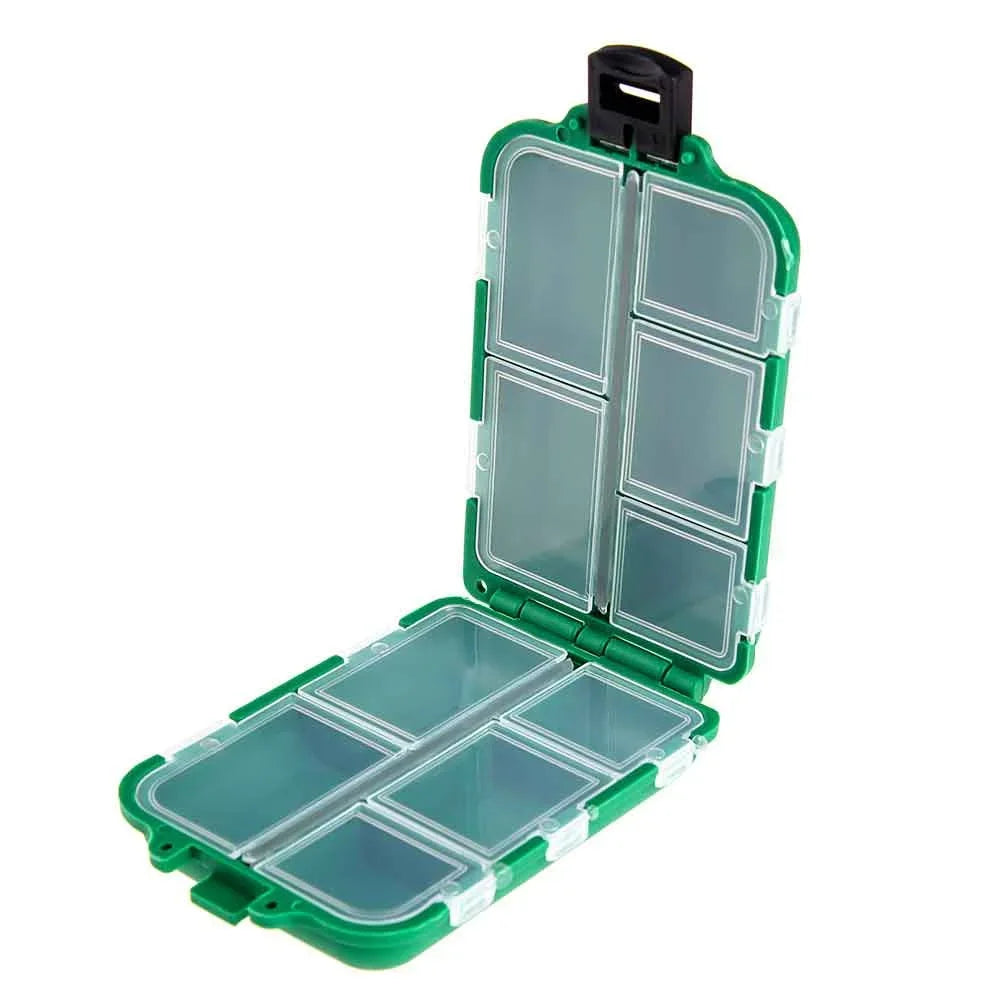Mini Tackle Box with 10 Compartments