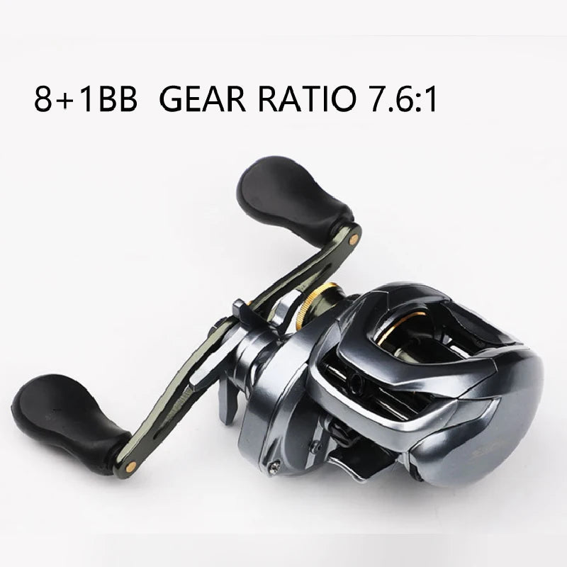 Advanced Baitcasting Reel with Magnetic Brake System