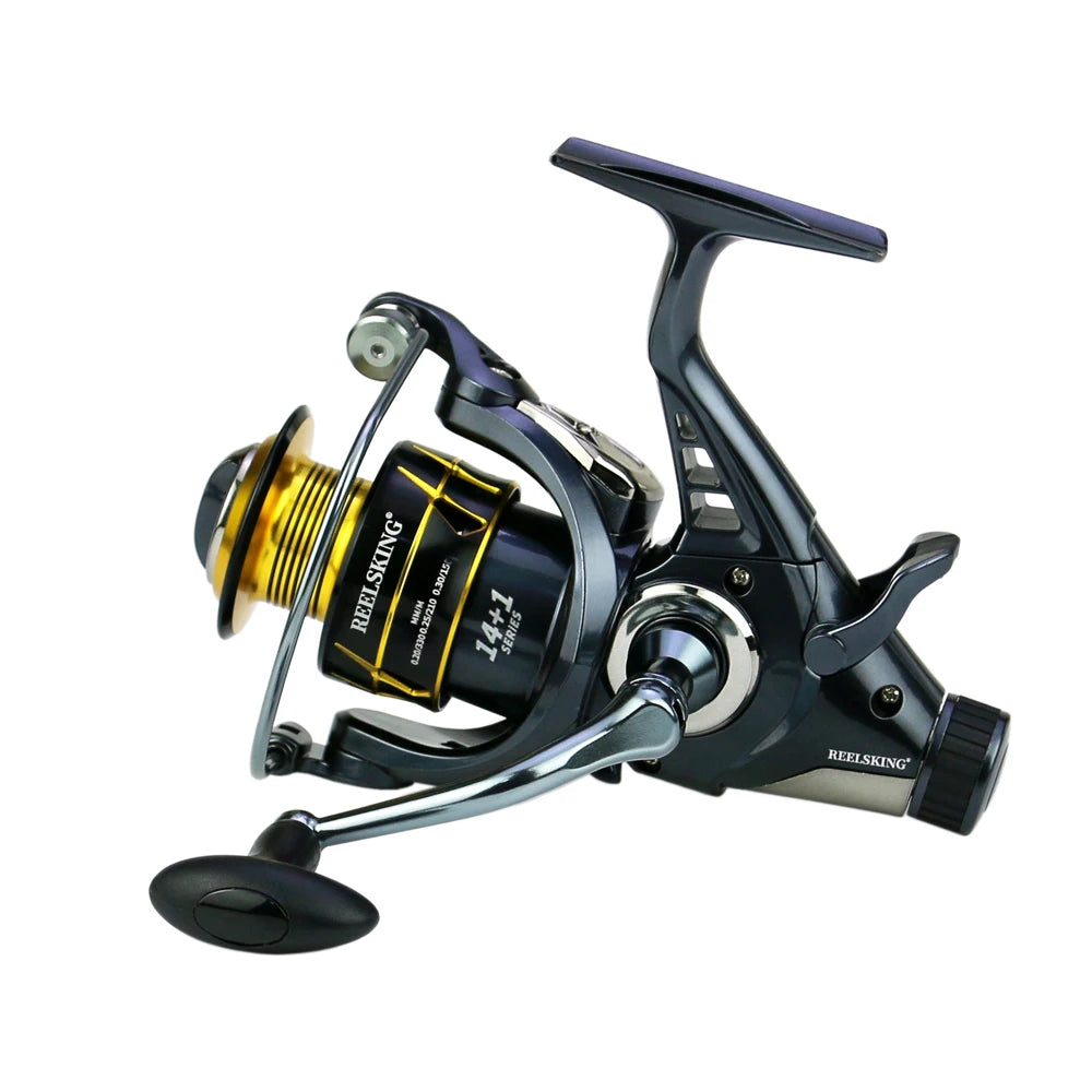 Double Brake Metal Spinning Reel for Carp Fishing