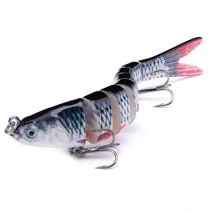 Segmented Sinking Wobblers for Pike Fishing