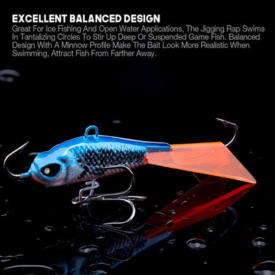 Ice Fishing Jig Set for Winter Swimbait Fishing