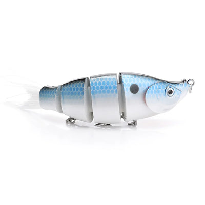 Jointed Soft Tail Sinking Swimbait Fishing Lure