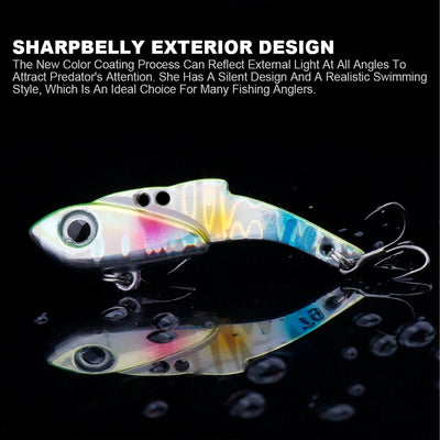 Metal VIB Spoon Jig Lure for Bass and Winter Fishing
