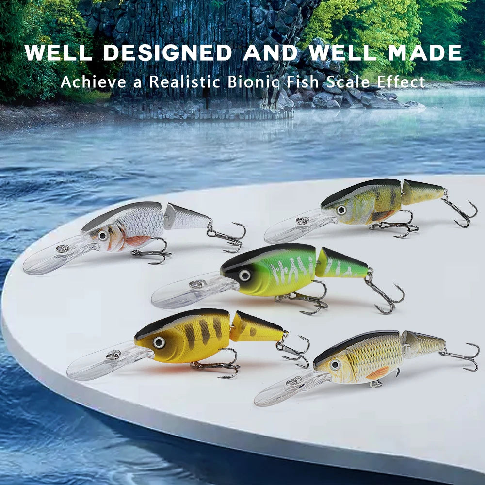 Soft Floating Shrimp Jigging Lures Set