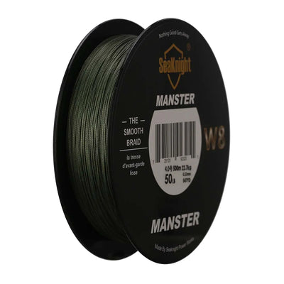 MONSTER 8 Weaves Braided PE Fishing Line Floating Multifilament