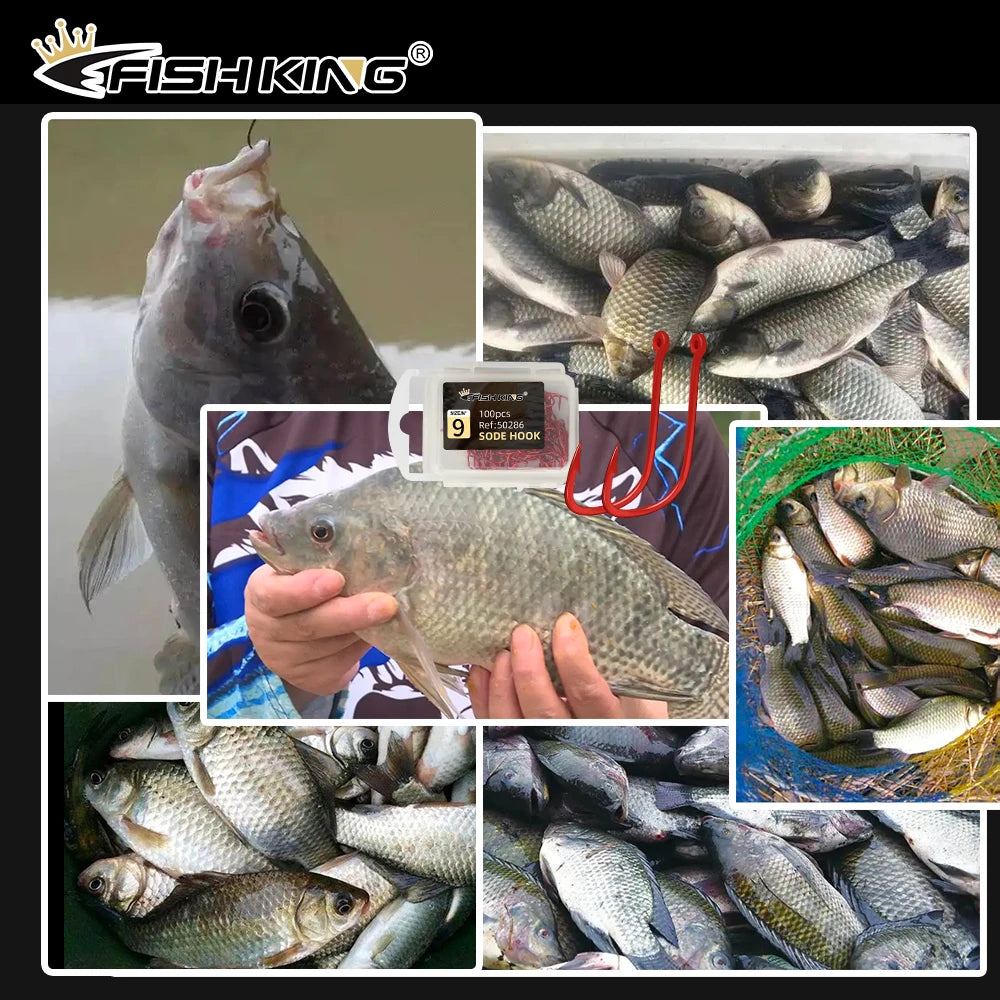 High Carbon Hooks for Carp and Fly Fishing