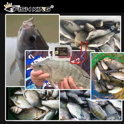 High Carbon Hooks for Carp and Fly Fishing