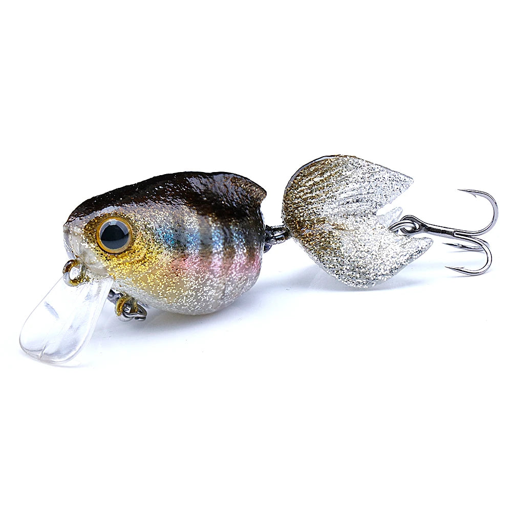 Realistic Goldfish Minnow Floating Lure