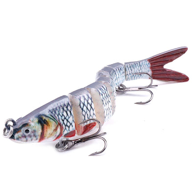 Segmented Sinking Wobblers for Pike Fishing