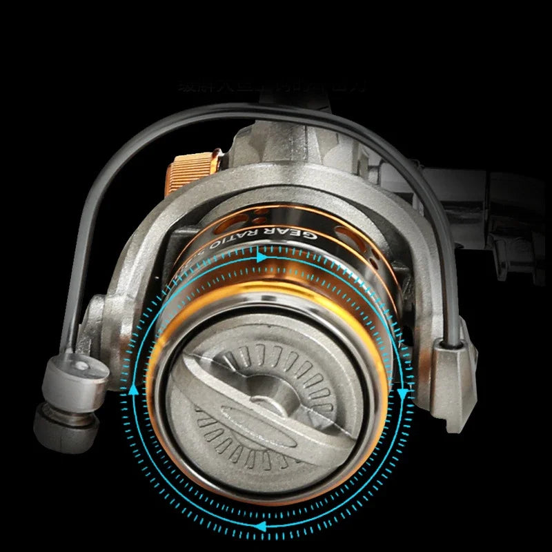 Mini Power Spinning Reel with Metal Build