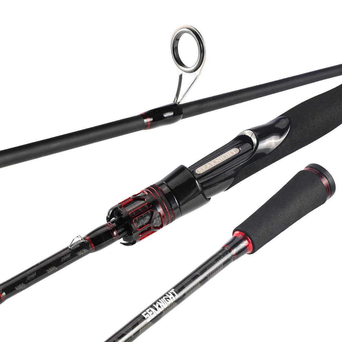 Warg Series Carbon Lure Rod with Ceramic K-Guides