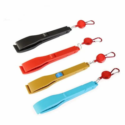 Portable Fish Gripper with Lock and Rod Holder