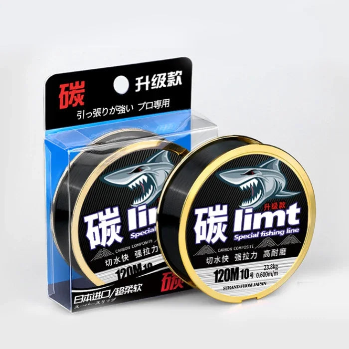 Carbon Nylon Fishing Line Anti Corrosion Monofilament Fluorocarbon