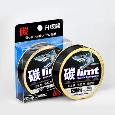 Carbon Nylon Fishing Line Anti Corrosion Monofilament Fluorocarbon