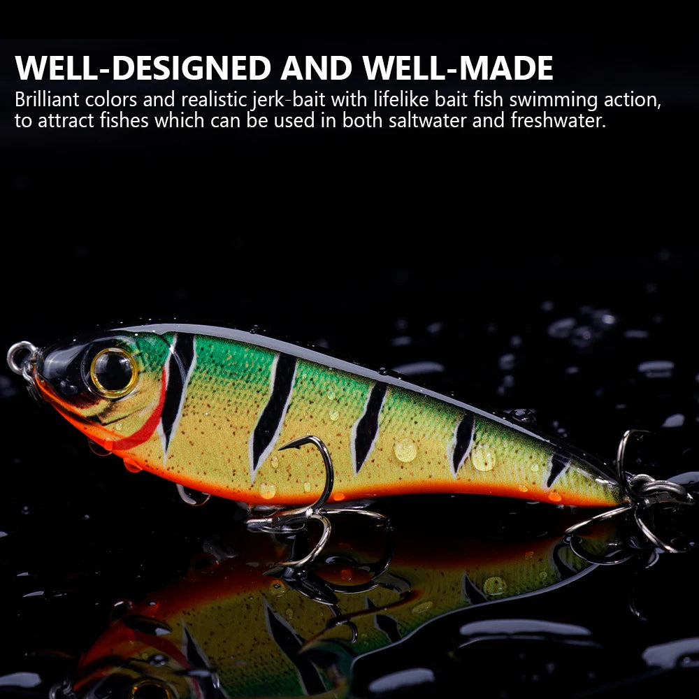 Slow Sinking Vib Wobbler for Pike and Perch