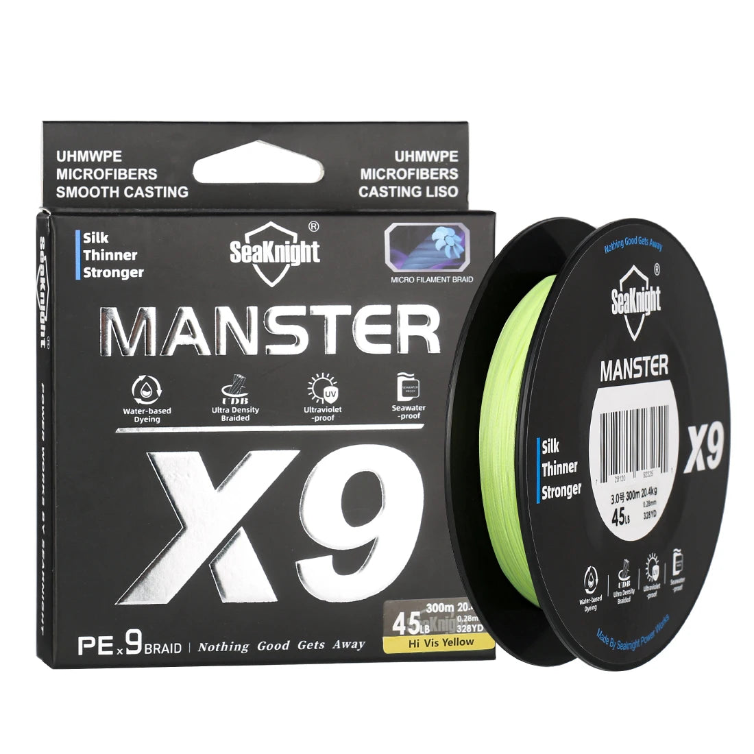 X9 Series Smooth PE Casting Fishing Line