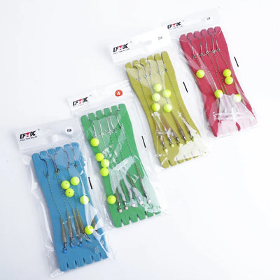 Ready Tied Carp Hair Rigs with Anti Tangle Hooks