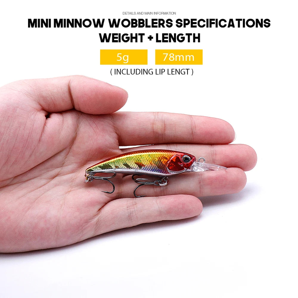 Deep Diving Japanese Minnow Crank Lure