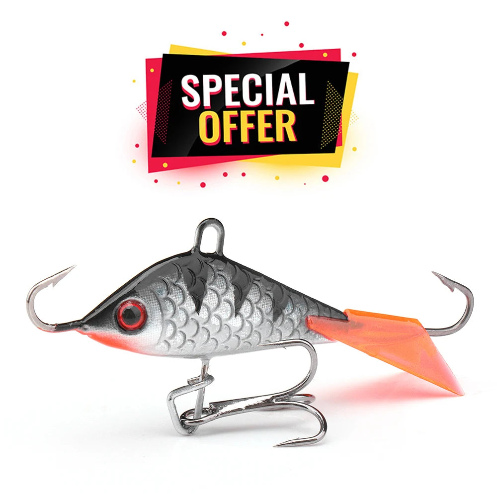 Winter Ice Fishing Jig Sinking Balancer Lure