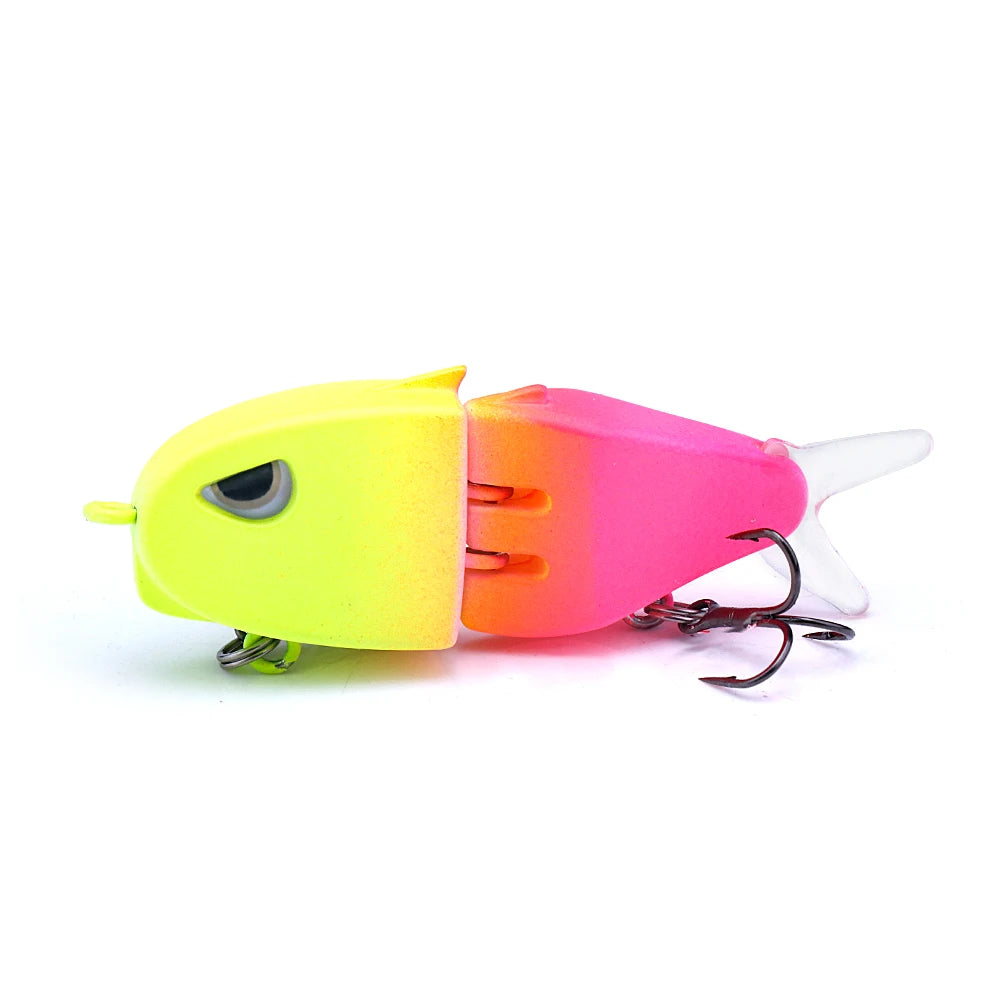 3D Glide Bait Sinking Wobbler for Deep Fishing