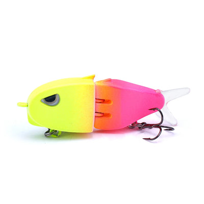 3D Glide Bait Sinking Wobbler for Deep Fishing