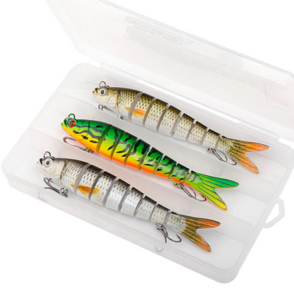 Bionic Jointed Minnow Kit for Pike Fishing