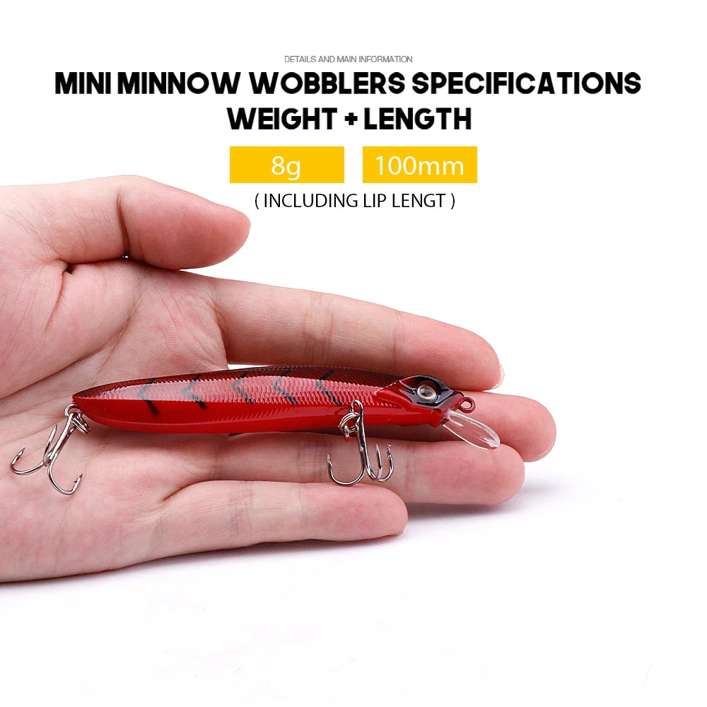 Stickbait Crankbait Lure for Perch Fishing