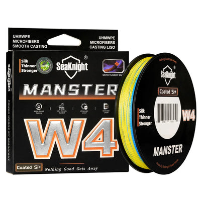 W4 Ultra-Thin 4 Strand Braided Fishing Line