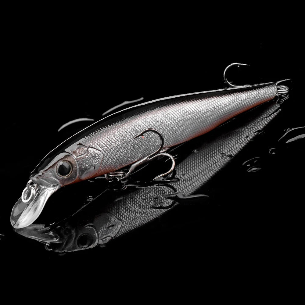 Magnetic Minnow Lures with Holographic Finish
