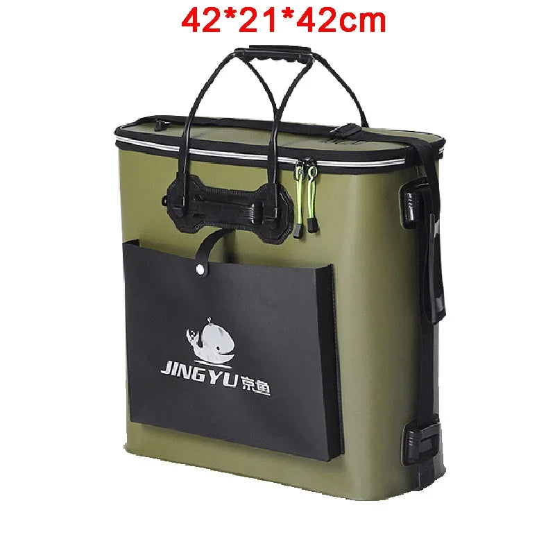 Collapsible Fishing Bucket Portable Water Bag Storage Tank