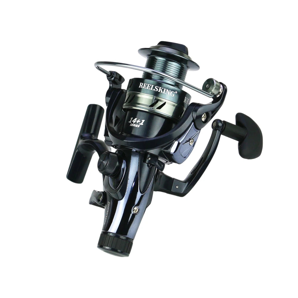 Double Brake Carp Fishing Reel with High Drag Power