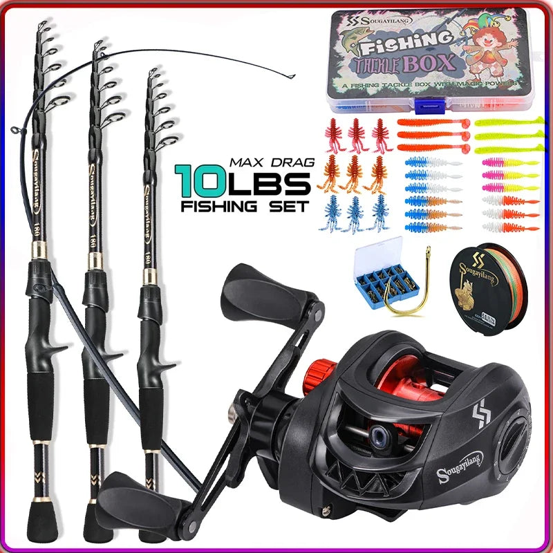Telescopic Casting Combo for Bass and Trout