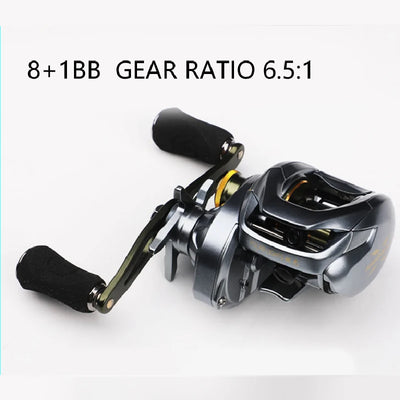 Advanced Baitcasting Reel with Magnetic Brake System