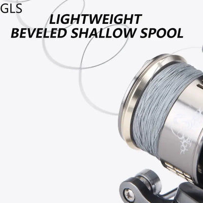 Dual Grip Carp Fishing Reel with Balance Rod Support