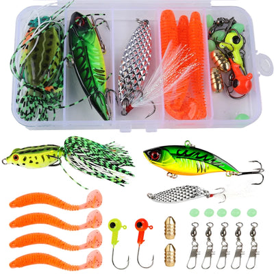 M Power Casting Rod Kit with Line and Lures