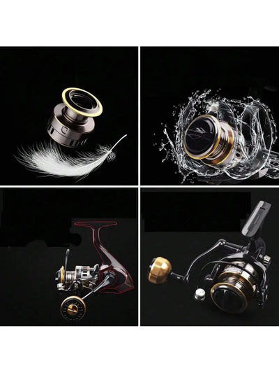 Smooth Waterproof Spinning Reel for Freshwater and Saltwater