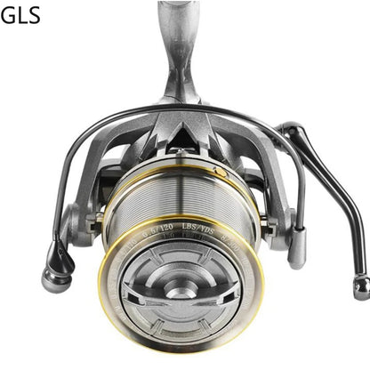 Long Casting Spinning Reel with Aluminum Spool