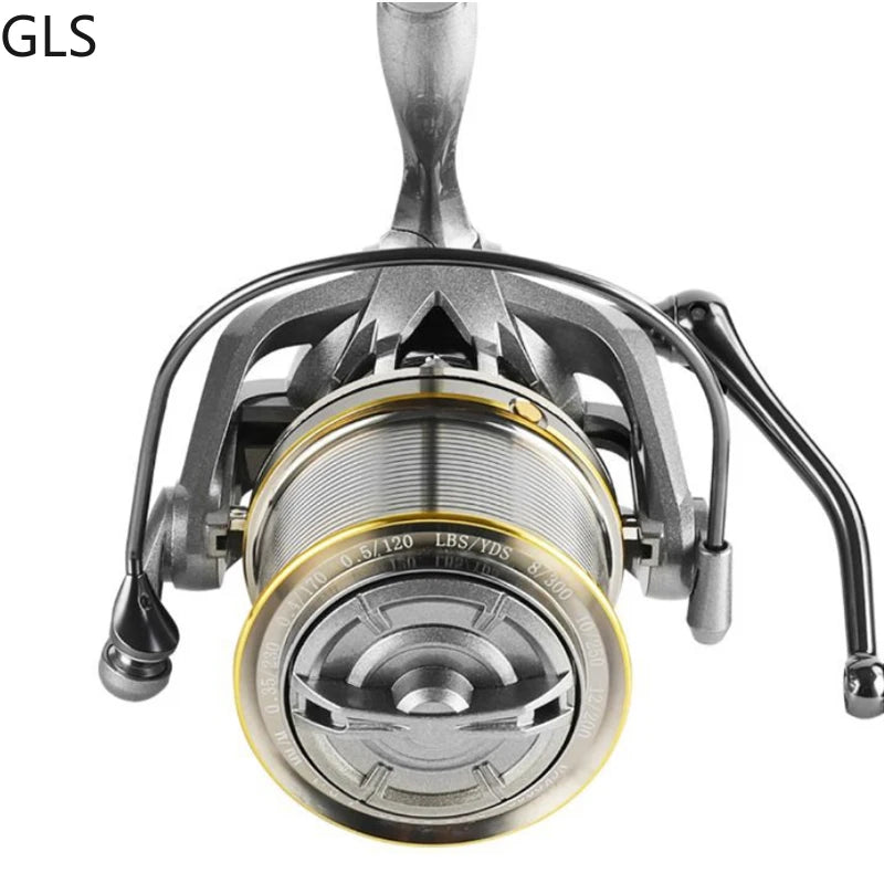 Long Casting Spinning Reel with Aluminum Spool