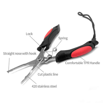 Long Nose Hook Remover and Knot Tool
