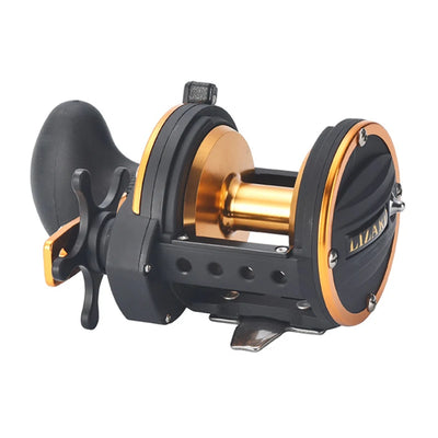 Sea Bass Drum Reel with High Drag Power