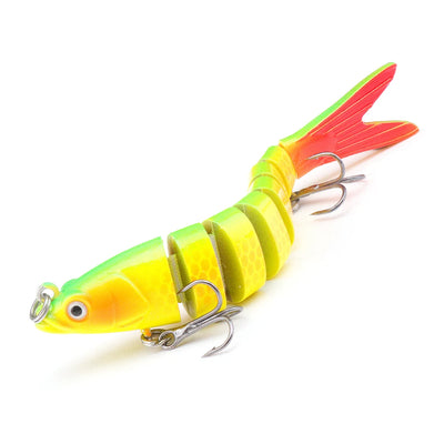 Segmented Sinking Wobblers for Pike Fishing