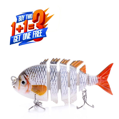 Jointed Swimbait Sinking Wobblers Fishing Set
